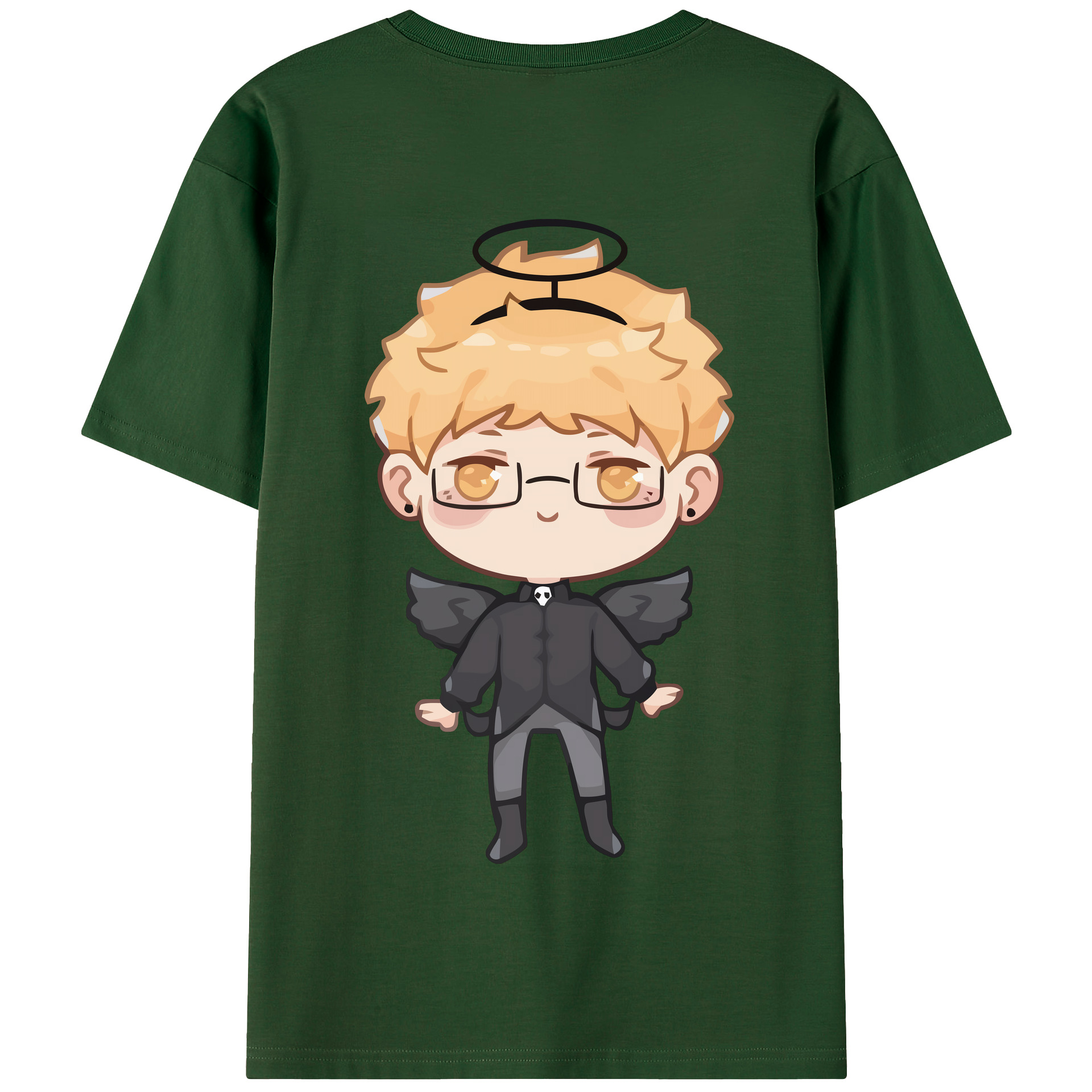 （画像用） ハイキュー!! Haikyu!! 綿100％半袖Tシャツ（背面プリント）